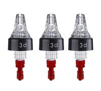 Westmark 3 dosatori/misuratori, dosatore per beccuccio: 3 cl, plastica, auto-pour, trasparente, 993071EG, 3 cl, 3 pezzi