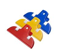 Westmark 3 piccole mollette per sacchetti, plastica, Mini, giallo/blu/rosso, 52182230