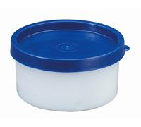 Westmark 4 Barattoli per erbe aromatiche, incl. coperchio, capacità: 100 ml l'uno, impilabili, plastica, Trio, colore: trasparente/blu, 25742270
