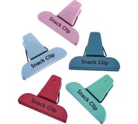 Westmark 52172270 Clip per sacchetti snack in plastica, freschi, Fresh, 5 pezzi