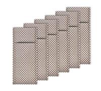 Westmark 6 Tasche portaposate, 24 x 9 cm, Materiale sintetico, Saleen Edition: Elegance, Grigio/Argento, 01210344250