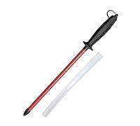 Westmark Acciaino e Custodia, Lunghezza: 35,3 cm, Rubino Sinterizzato/Plastica, Sieger-Long-Life, Rosso/Nero, 197122E6