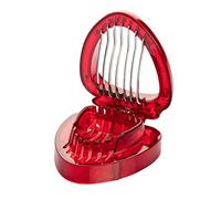 Westmark Affetta-fragole, Dimensioni: 9,6 x 7,6 x 2,8 cm, Acciaio inox/Plastica, Rosso, 51742280