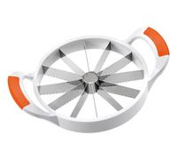 Westmark Affetta-anguria, Con protezione per la lama, 29,7 x 21,5 x 3,6 cm, Acciaio inox/Plastica, Jumbo, Bianco/Arancione/Argento, 51602270