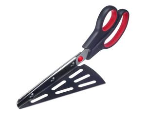 Westmark Antonio Tagliapizza - forbici per pizza e sollevatore di pizza, ottimo gadget da cucina, ideale per pizza o tarte flambée - senza BPA, acciaio inox