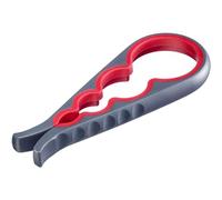 Westmark Apribottiglie/Apriscatole, Lunghezza: 23 cm, Plastica di alta qualità, Moby Dick, Antracite/Rosso, 10482270
