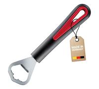 Westmark Apribottiglie per tappi a corona, Cromato, Lunghezza: 17 cm, Acciaio/Plastica, Gallant, Nero/Rosso, 29082270