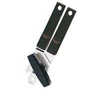 Westmark Apriscatole a pinza con alzatappo, Per mancini, Lunghezza: 18,5 cm, Acciaio/Plastica, Sieger, Colori assortiti: Nero/Argento o Bianco/Argento, 11272270