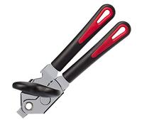 Westmark Apriscatole con alza-tappo, Lunghezza: 22 cm, Acciaio/Plastica, Gallant Super, Nero/Rosso, 29412260