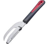 Westmark Attrezzo da pesca, 2in1: coltello e squamatore in uno, plastica/acciaio inossidabile, Gallant, nero/rosso/argento, 29332270
