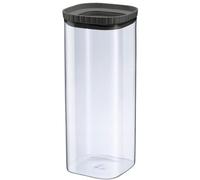Westmark Barattolo in vetro con coperchio in silicone - Pratico barattolo con coperchio per spaghetti (fino a 26 cm), pasta, tè, spezie ecc. quadrato, impilabile - 2.230 ml