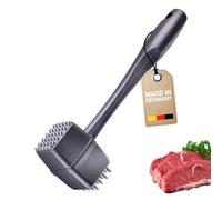 Westmark Batticarne Black Edition - Batticarne e bistecca su due lati per bistecche, barbecue e grigliate - Martello pesante per carne - Antracite, Steakmaster, Black Edition