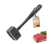 Westmark Batticarne Robusto - Special Black Edition - Batticarne su due lati - Martello da carne per cotoletta e bistecca - Antracite