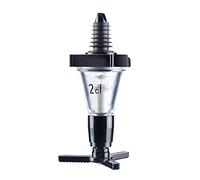 Westmark Beccuccio Dosatore, Unità di Misurazione: 2 cl, Plastica, Standard, Nero/Trasparente, 9220226A