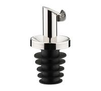 Westmark, beccuccio per versare olio e aceto, per bottiglie, in acciaio inossidabile, inox, cromato, Acciaio INOX, Kunststoffkork, Öl