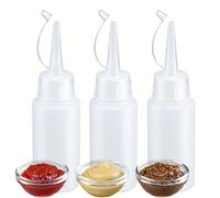 Westmark Bottiglia squeeze - dosaggio preciso e riempimento pulito di bottiglie resistenti con maionese, salsa BBQ e altri liquidi, igienico, senza BPA - 50 ml