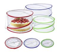 Westmark Cappuccio per alimenti - copertura pieghevole per alimenti, protezione contro zanzare e insetti quando si mangia all'aperto - ø 39, 34, 30 cm, 3 pz.