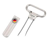 Westmark Cava- e metti-tappi, Cavatappi a lame, Incl. apribottiglie, Zinco pressofuso/Acciaio, Ah-So, Argento, Finitura satinata, 62853380