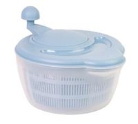Westmark Centrifuga per Insalata, Capacità 5 Litri, Ø 26 cm, Plastica, Senza BPA, Fortuna, Colore Trasparente e Blu, 2432224B