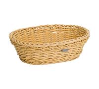 Westmark Cesta Multiuso, Adatta per Hotel e Ristorazione, Ovale, Ca. 25,5 x 19 x 8 cm, Fibra Sintetica, Saleen Edition, Beige Chiaro, 02056030101
