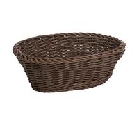 Westmark Cesta Multiuso, Adatta per Hotel e Ristorazione, Ovale, Ca. 25 x 17 x 8,5 cm, Fibra Sintetica, Saleen Edition, Marrone, 02010206101