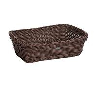 Westmark Cesta Multiuso, Adatta per Hotel e Ristorazione, Rettangolare, Ca. 31,5 x 22 x 10 cm, Fibra Sintetica, Saleen Edition, Marrone, 02020006101