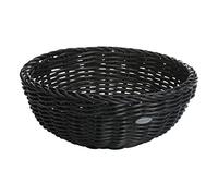 Westmark Cesta Multiuso, Adatta per Hotel e Ristorazione, Rotonda, Ø ca. 23 cm, Altezza: ca. 9 cm, Fibra Sintetica, Saleen Edition, Nero, 02010319101