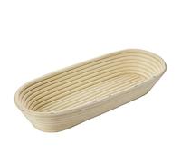 Westmark Cestino da lievitazione, Per impasti da 1500-2000 grammi, Ovale, Lunghezza: circa 40 cm, Rattan, Beige chiaro, 32022270