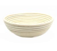 Westmark Cesto da lievitazione, Per 1000-1500g di impasto per pane, Rotondo, Diametro: 20,5 cm, Rattan, Beige, 32072270