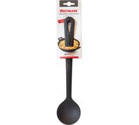 Westmark Cucchiaio per verdure e wok, Termo-resistente fino a 270 °C, PPA, Lunghezza: 31,5 cm, Gentle Plus, Nero, 28652275