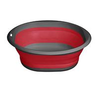 Westmark Ciotola pieghevole con gancio per appenderla, capacità 2700 ml, in plastica, rosso/antracite, 21322270