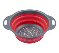 Westmark Colino pieghevole, con gancio per appendere, diametro interno: 18,5 cm, plastica, mini, rosso/antracite, 21232270