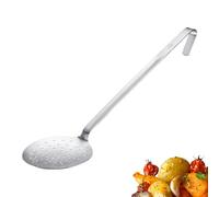 Westmark Cucchiaio in schiuma Pro - mestolo in acciaio inox con gancio per appenderlo - mestolo perfetto per esaurimento, frittura e cucina professionale - argento, Ø 12 cm