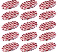 Westmark E3 - Set di 15 coperchi per barattoli Ø 66 mm 15 coperchi a vite