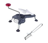 Westmark Affettaverdure Famos 117122E7 - 3 fette e 1 pelapatate in acciaio inox, Set 2 pezzi