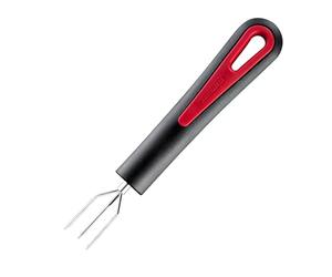 Westmark Forcone per patate con 3 denti, Lunghezza: 16,3 cm, Acciaio inox/Plastica, Gallant, Nero/Rosso, 29142270