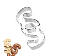 Westmark Formine per Biscotti Paragraph - Formine per Biscotti in Acciaio Inossidabile per Avvocati e Avvocati - Formine Precise per Impasto, Formaggio, Verdure e Decorazioni per Feste, 8 cm