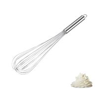 Westmark Frusta Pro - frusta flessibile in acciaio inox - Pratico frusta per uova, impasto & Co - frusta, mescola e mescola - argento, 48 cm