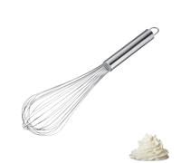 Westmark Frusta Pro - frusta flessibile in acciaio inox - Pratico frusta per uova, impasto & Co - frusta, mescola e mescola - argento, 38 cm