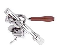 Westmark Macchina cavatappi con montaggio su tavolo, per cucine professionali, lunghezza: ca. 28 cm, zinco pressofuso/acciaio inox/plastica, Sieger Profi, argento/marrone, 60382260