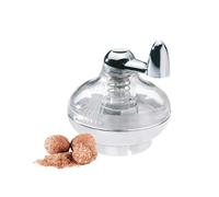 Westmark Macina per noce moscata, Con contenitore, Plastica/Acciaio inox, Argento/Trasparente, 69572260