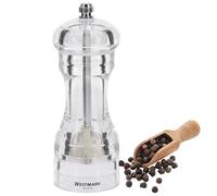 Westmark Macinatore per sale e pepe, Macinino in ceramica, Plastica, Acryl, Trasparente, 63532260