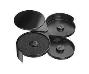 Westmark Meggy guarnitore per bicchieri - pratico accessorio da bar per guarnire i bicchieri da cocktail, 3 scomparti per succo di lime, zucchero e sale, ideale per i margarita - ABS, senza BPA