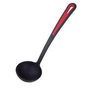 Westmark Mestolo da minestra, Termo-resistente fino a 270 °C, PPA, Lunghezza: 31,5 cm, Gallant Plus, Nero/Rosso, 29562275