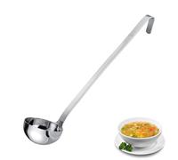 Westmark Mestolo Pro - Piccolo mestolo in acciaio inox per cucina professionale - Mestolo per salse, condimenti & Co - argento, Ø 9 cm, 200 ml
