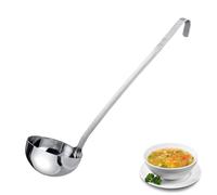 Westmark Mestolo Pro - Piccolo mestolo in acciaio inox per cucina professionale - Mestolo per salse, condimenti & Co - argento, Ø 11 cm, 350 ml