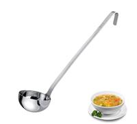 Westmark Mestolo Pro - Piccolo mestolo in acciaio inox per cucina professionale - Mestolo per salse, condimenti & Co - argento, Ø 10 cm, 250 ml