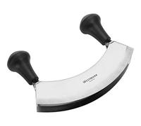 Westmark, Mezzaluna, Con 2 lame, Lunghezza: 17 cm, Acciaio inox/Plastica, Argento/Plastica, 12942270