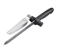 Westmark Multi-coltello So Clever - coltello da cucina con separatore, coltello da pane affilato, coltello multiuso per pane, verdure e altri alimenti - lama in acciaio inox, senza BPA