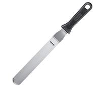 Westmark Paletta angolata da pasticcere professionale, Angolata, Flessibile, Dimensioni lama: 3,5 x 22 cm, Lunghezza: 39,5 cm, Acciaio inox/Plastica, Master Line, Nero/Argento, 31272270